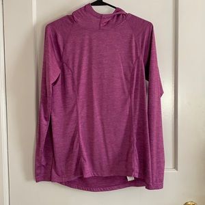 Purple Reebok Long Sleeve Tee